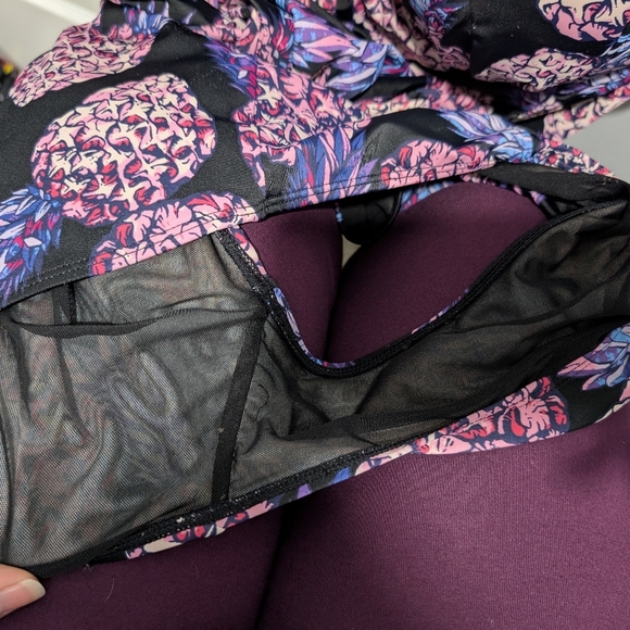 Torrid Pineapple Push-Up Demi Slim Fix Swimsuit in Size 5S (28 & Short) - Picture 15 of 16